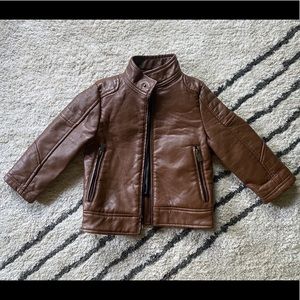 Toddler Leather Jacket